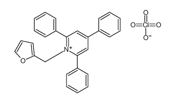 1-(furan-2-ylmethyl)-2,4,6-triphenylpyridin-1-ium,perchlorate 61655-14-9
