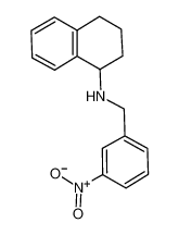 N-[(3-nitrophenyl)methyl]-1,2,3,4-tetrahydronaphthalen-1-amine 353779-33-6