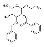 Allyl 2-O-benzoyl-3-O-benzyl-a-L-rhamnopyranoside 940274-21-5