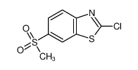 2-chloro-6-methylsulfonyl-1,3-benzothiazole 3622-29-5