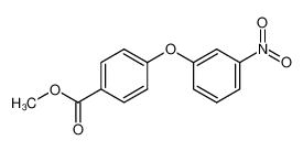 4-(3-nitro-phenoxy)-benzoic acid methyl ester 174666-18-3