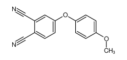 4-(4-methoxyphenoxy)benzene-1,2-dicarbonitrile 134505-42-3