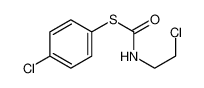 S-(4-chlorophenyl) N-(2-chloroethyl)carbamothioate 22039-90-3