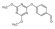42030-76-2 4-((4,6-dimethoxy-1,3,5-triazin-2-yl)oxy)benzaldehyde