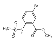 methyl 5-bromo-2-[(methylsulfonyl)amino]benzoate 452350-33-3