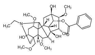 Benzoylaconine 466-24-0