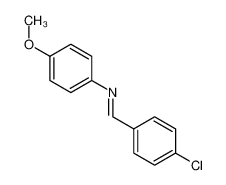 1-(4-chlorophenyl)-N-(4-methoxyphenyl)methanimine 1749-03-7