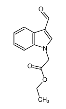 (3-Formyl-indol-1-yl)-acetic acid ethyl ester 27065-94-7