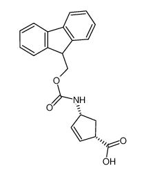 (1S,4R)-4-(9H-fluoren-9-ylmethoxycarbonylamino)cyclopent-2-ene-1-carboxylic acid 220497-64-3