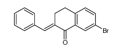 2-benzylidene-7-bromo-3,4-dihydronaphthalen-1-one 116047-27-9