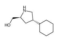 ((2S,4S)-4-cyclohexylpyrrolidin-2-yl)methanol 103201-82-7