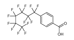 4-(1,1,2,2,3,3,4,4,5,5,6,6,6-tridecafluorohexyl)benzoic acid 74701-31-8