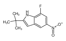 2-tert-butyl-7-fluoro-5-nitro-1H-indole 952664-94-7