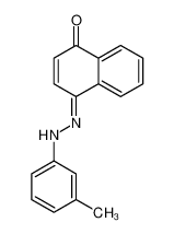 25476-96-4 (4E)-4-[(3-methylphenyl)hydrazinylidene]naphthalen-1-one