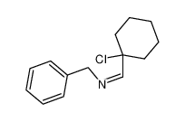 N-((1-Chlorocyclohexyl)methylidene)benzylamine 128970-51-4