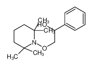 1-phenyl-2-(2,2,6,6-tetramethylpiperidin-1-yl)oxyethanol 132416-36-5