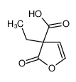 3-ethyl-2-oxofuran-3-carboxylic acid 77513-58-7