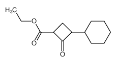 3-Cyclohexyl-2-oxo-cyclobutanecarboxylic acid ethyl ester 120780-56-5