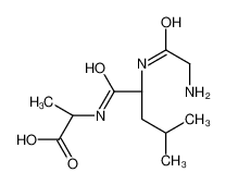 (2S)-2-[[(2S)-2-[(2-aminoacetyl)amino]-4-methylpentanoyl]amino]propanoic acid 32557-24-7