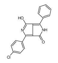 88949-37-5 4-(4-chlorophenyl)-1-phenyl-2,5-dihydropyrrolo[3,4-c]pyrrole-3,6-dione