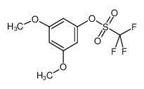 (3,5-dimethoxyphenyl) trifluoromethanesulfonate 60319-09-7