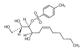 (2S,3S,4R,Z)-1,2,4-trihydroxydodec-6-en-3-yl 4-methylbenzenesulfonate 76745-24-9