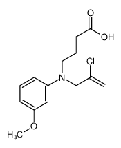 57662-89-2 structure, C14H18ClNO3