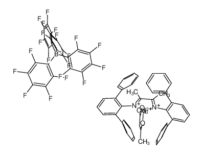 927834-97-7 structure, C69H39BF20N2NiO2++