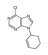 6-chloro-9-cyclohex-2-en-1-ylpurine 91066-65-8