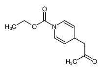 ethyl 4-(2-oxopropyl)-4H-pyridine-1-carboxylate 89318-17-2