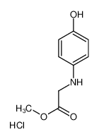 Methyl 2-((4-hydroxyphenyl)amino)acetate hydrochloride 113210-35-8