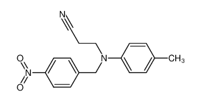 N-(2-cyanoethyl) N-(4-nitrobenzyl)-4-methylaniline 127598-76-9