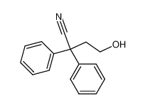 (2-Hydroxy-ethyl)-diphenyl-acetonitril 5997-81-9