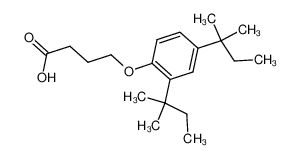 4-(2,4-二叔戊基苯氧基)丁酸