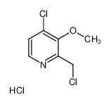 4-chloro-2-(chloromethyl)-3-methoxypyridine,hydrochloride 503058-51-3