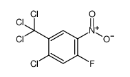 1-Chloro-5-fluoro-4-nitro-2-(trichloromethyl)benzene 908009-54-1