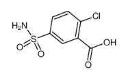 2-CHLORO-5-SULFAMOYLBENZOIC ACID 97-04-1