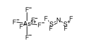 bis(difluorothio)nitronium hexafluoroarsenate(V) 88446-29-1
