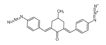 2,6-Di(4-Azidobenzal)-4-Methylcyclohexanone 5284-79-7