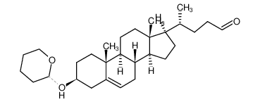 (3beta)-3-[(四氢-2H-吡喃-2-基)氧基]-胆-5-烯-24-醛