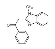 2-(1-methylbenzimidazol-2-yl)-1-phenylethanone 58112-93-9