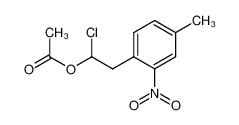 85355-34-6 1-chloro-2-(4-methyl-2-nitrophenyl)ethyl acetate