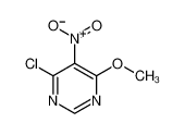 4-chloro-6-methoxy-5-nitropyrimidine 52854-14-5