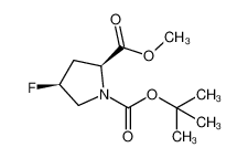 N-Boc-顺式-4-氟-L-脯氨酸甲酯图片