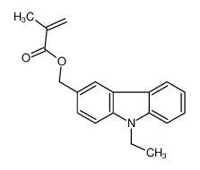 (9-ethylcarbazol-3-yl)methyl 2-methylprop-2-enoate 67549-44-4