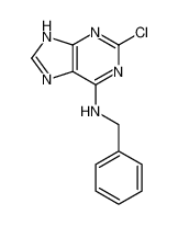 N-benzyl-2-chloro-9H-purin-6-amine 98%