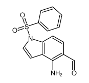 827607-95-4 4-amino-1-(benzenesulfonyl)indole-5-carbaldehyde