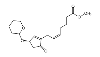methyl 7-[(3R)-3-(oxan-2-yloxy)-5-oxocyclopenten-1-yl]hept-5-enoate