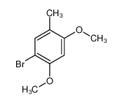 1-bromo-2,4-dimethoxy-5-methylbenzene 19345-87-0