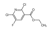 ethyl 2,6-dichloro-5-fluoropyridine-3-carboxylate 82671-03-2